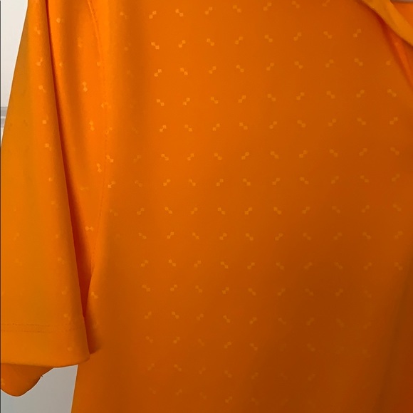 Men’s Orange Nike Dri-Fit Golf Polo - Picture 2 of 5